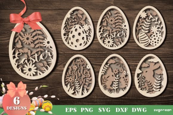 Download Easter Eggs Gift Tags Svg Bundle - Bundle Collection