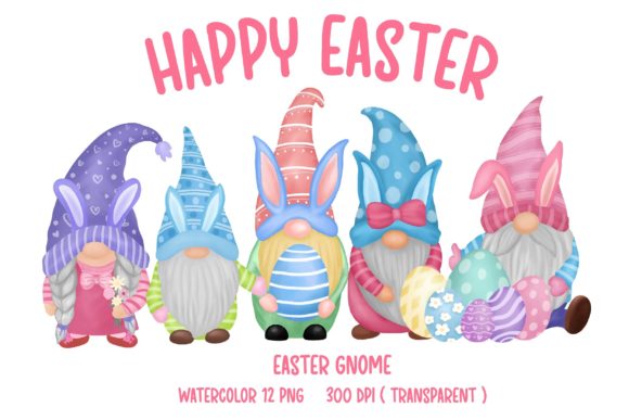 Download Gnome Easter Bundle Png Clipart - Bundle Collection