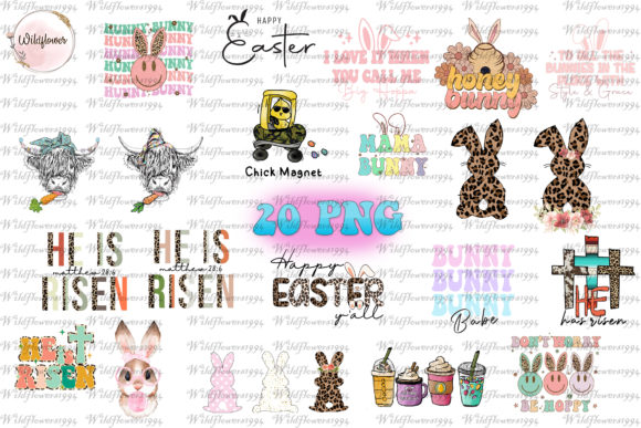 Download Happy Easter Sublimation Designs Bundle - Bundle Collection