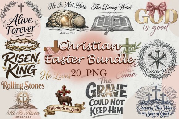 Download Christian Easter Bundle PNG - Bundle Collection