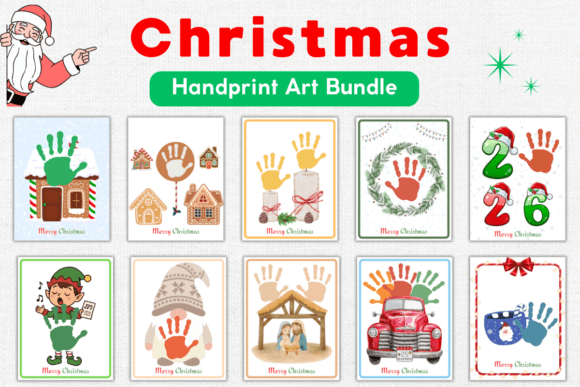 Download Christmas Kids Keepsake Art | Bundle - Bundle Collection