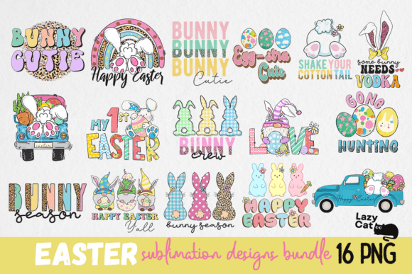 Download Easter Sublimation Designs Bundle - Bundle Collection