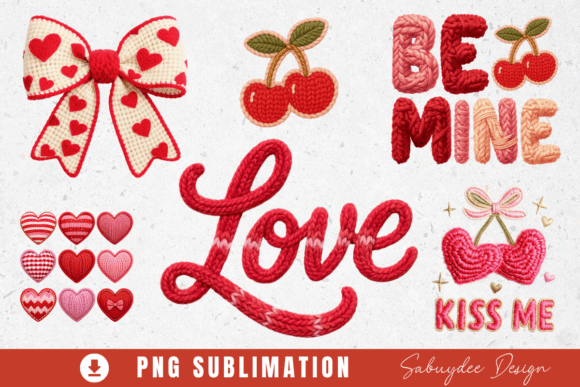 Download Valentine's Day Faux Yarn Crochet Bundle - Bundle Collection