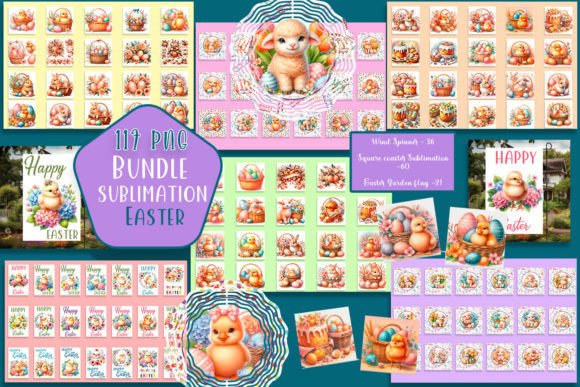 Download Easter Designs Bundle Sublimation - Bundle Collection