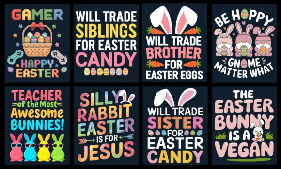Download Easter T-Shirt Design Bundle - Bundle Collection