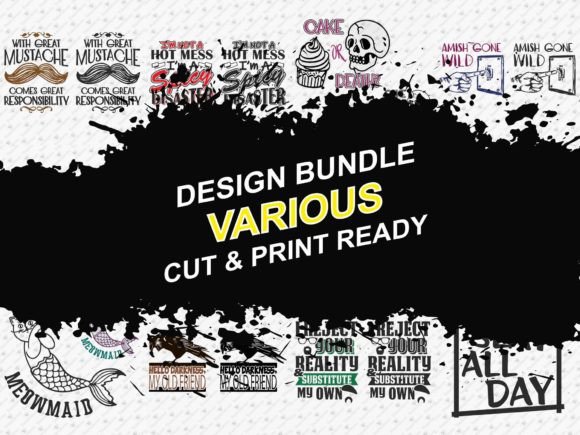 Download Various 64 SVG PNG Designs Tshirt Bundle - Bundle Collection