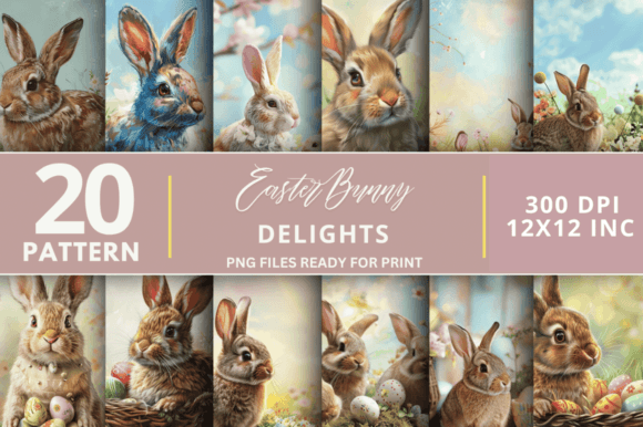 Download Easter Bunny Delights Patterns Bundle - Bundle Collection