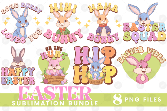 Download Easter Png Bundle Bunny Season Hip Hop - Bundle Collection