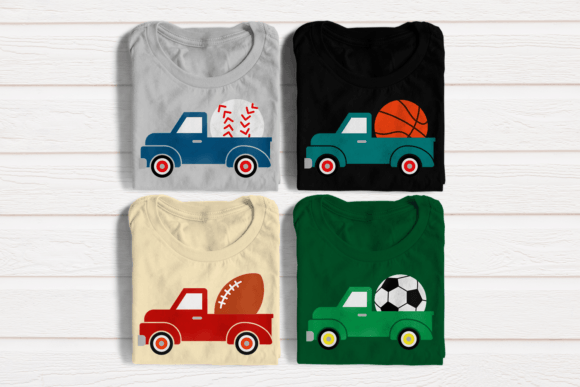 Download Sports Vintage Truck SVG File Bundle - Bundle Collection