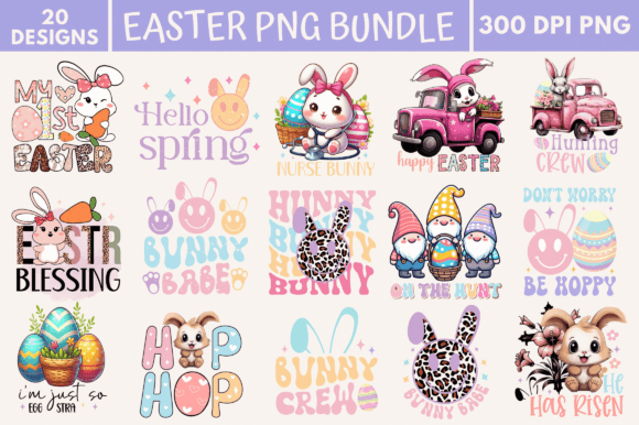 Download Easter Png Bundle, Easter Sublimation - Bundle Collection