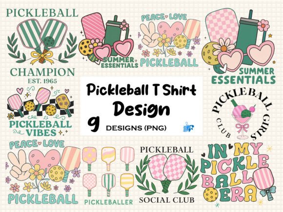Download Pickleball T Shirt Design Bundle - Bundle Collection