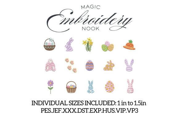 Download Mini Easter Bundle X 15 Designs - Bundle Collection