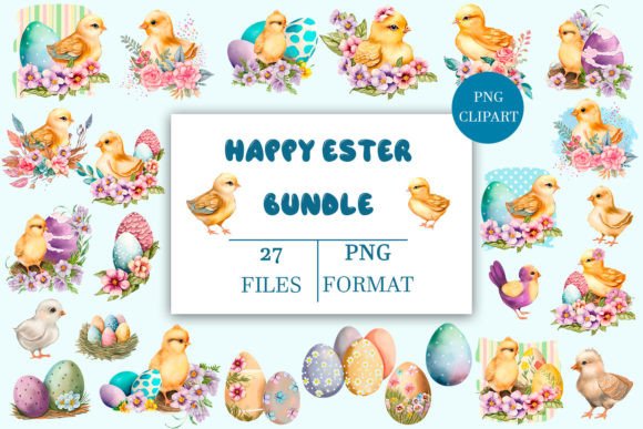 Download Happy Easter Bundle Sublimation Design - Bundle Collection