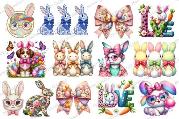 Download Easter Faux Yarn Clipart Bundle Crochet - Bundle Collection